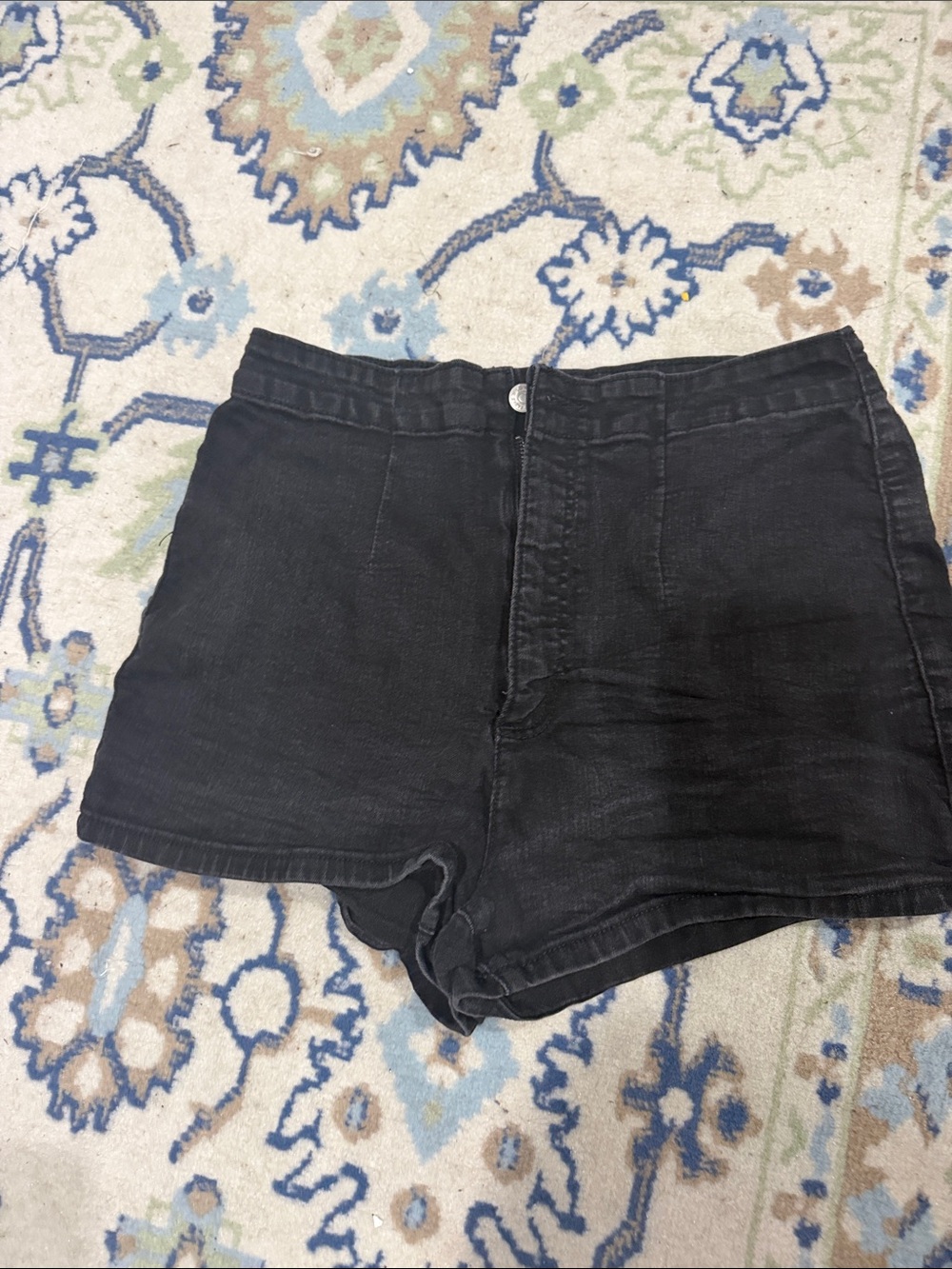 wild fable Black High-Rise Women's Shorts